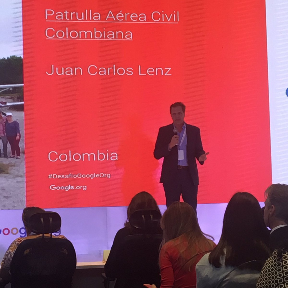 DauconMx's tweet photo. Contamos con un modelo único de pluralidad de salud y debe ser replicada. - Juan Carlos Lenz @PatrullaAerea #DesafioGoogleOrg https://t.co/IAAUlPLBOD