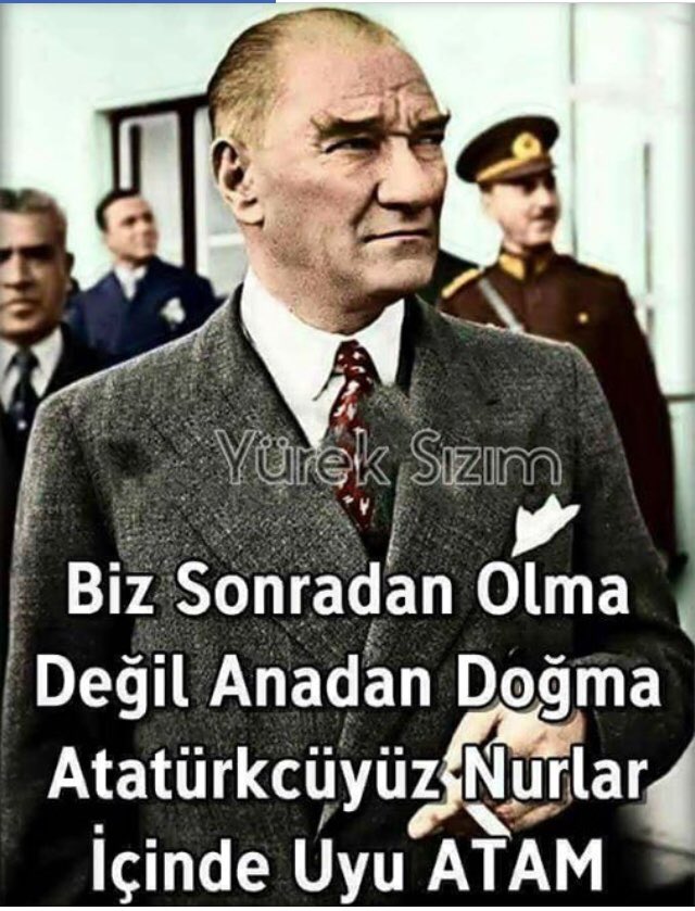 zuzi_to's tweet photo. Ayyaş dedikleri, 
Ajan olmakla suçladıkları,
kurduğu Cumhuriyet sayesinde,iktidara geldiklerini unutup 
Cumhuriyet’e ve
Tüm ailesine sayıp sövenler 
Laikliğe Devrimlerine 
Düşman olanlar ATATÜRK’çü olmuş.,

ATATÜRK BöyleSevilmez https://t.co/nSGgem3gQA