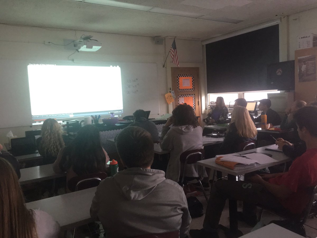 The amazing @BaCHAr_CHeM making scientific notation experts out of her students! #ObserveMe