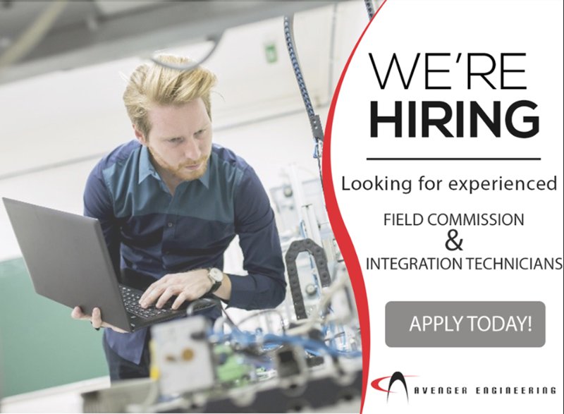 AvengerEngineer's tweet photo. #AvengerEngineering is hiring #FieldCommission & #IntegrationTechnicians for a nationwide project. Submit your resume to job@avengerengineering.com! #Engineering #EngineeringJob #Telecom #Telecommunication #Hiring https://t.co/XKsqeDqwsP