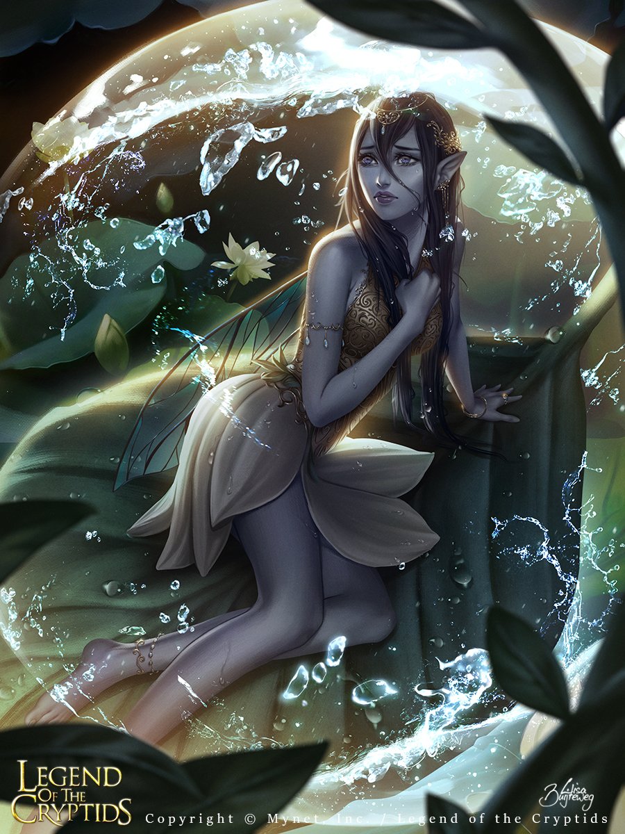 artofzolaida's tweet photo. "Dew Sprite Zizzi" advanced illustration done for LotC! https://t.co/2YDnsrQf4D