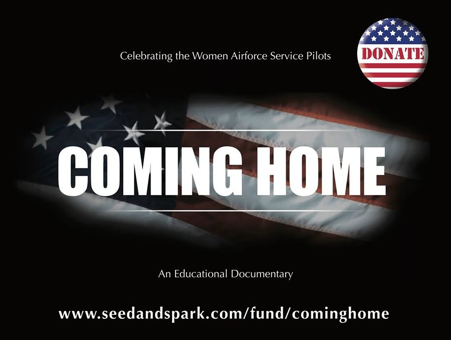 FlyGirlsWW2's tweet photo. Thank you @SummeraHowell for donating to our #SeedandSpark page for #ComingHome! Please RT to help us get to our goal of 1,074 donors -- one for every WASP! #FlyGirlstheSeries #TheRedDoorFilms https://t.co/yFk9UsWCuw https://t.co/PcMSX8LjeL