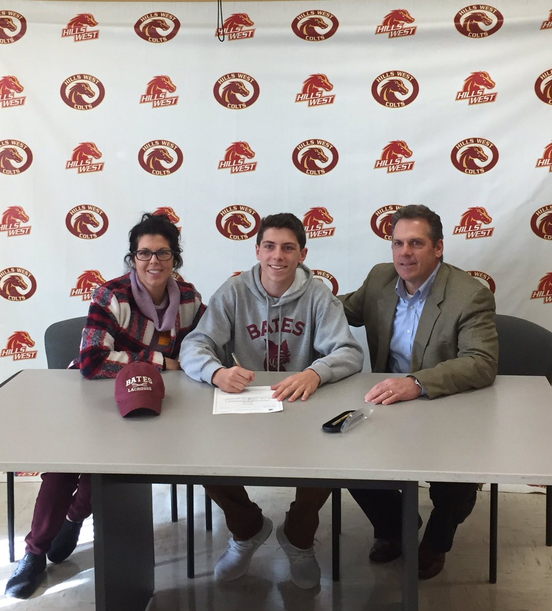 HillsWestLacrosse (@haganscoltslax) on Twitter photo Congratulations to 2018 attackman @dmac2000117 on his commitment to <a href="/BatesCollege/">Bates College</a> bright future ahead #rollwest #hillwestlax #batesmlacrosse Congratulations to 2018 attackman @dmac2000117 on his commitment to <a href="/BatesCollege/">Bates College</a> bright future ahead #rollwest #hillwestlax #batesmlacrosse