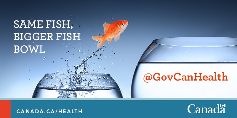 We’re moving on up! Follow us at @GovCanHealth for the same great health info you’ve come to love on this channel.