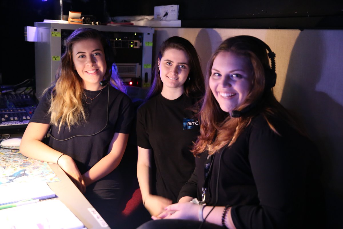 GSAProduction19's tweet photo. Daisy, Laurie & Keira are ready in the 'Nest' for opening night of @GSABAActors2018's Animal Farm - All the best girls and goof luck to the rest of the cast and crew! ๐ท๐ฎ๐ด #4inRep https://t.co/PZV4oEuJWH