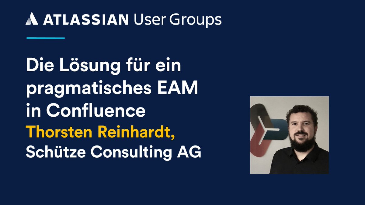 ACBEBB's tweet photo. EAM in Confluence - Thorsten Reinhardt, Schütze Consulting AG #augbb @Kalkscheune1 https://t.co/SraNiPXVsr