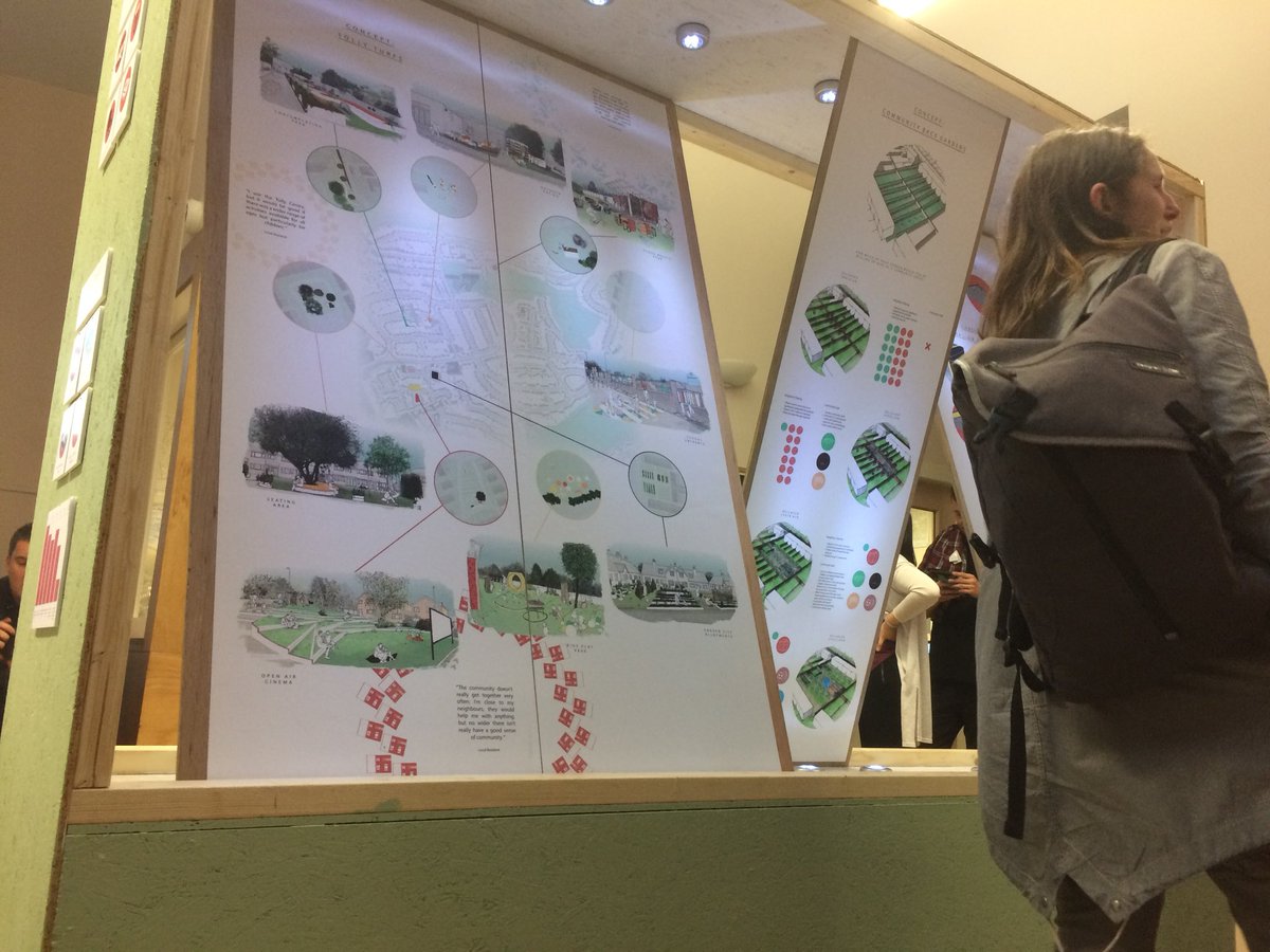 yorgi_k119's tweet photo. .@tolladine #exhibition. Look out for a full set of photos on our website in the coming days!#LiveWorkMake #tolladine #retrofit #community #architecture https://t.co/OIekFI6gWC