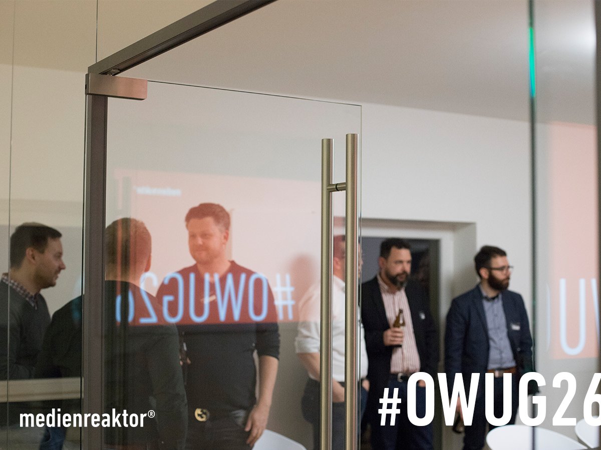 Die ersten Eindrücke der heutigen #OWUG26.  #bamberg #agency #digitalagency #agentur #medienreaktor