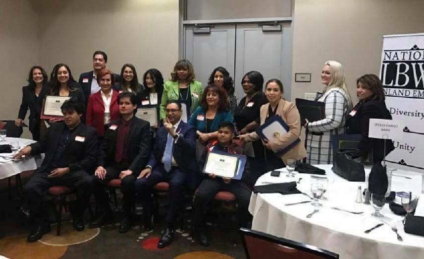 AngelJewelers's tweet photo. #Celebrating the culmination of another significant and educational journey. #NLBWA-IE 2017 Bus Mgmt Academy #graduation. Way To Go class of 2017! Thanks to the NLBWA-IE, all of our instructors, sponsors, and everyone who in any way contributed to the creation of this program. https://t.co/RsiOpTp5H4
