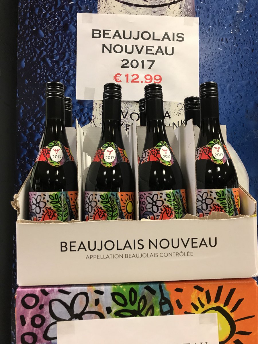 It’s that time of years again #BeaujolaisNouveau #BeaujolaisNouveauDay