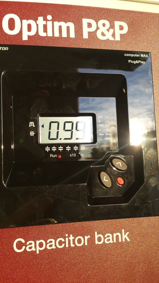 Hoy hemos instalado #Ahorro   para nuestro cliente #Industrial 💰 📉, con este equipo de compensación de #Energía ⚡ #Reactiva  Optim  de <a href="/circutor/">CIRCUTOR</a> .