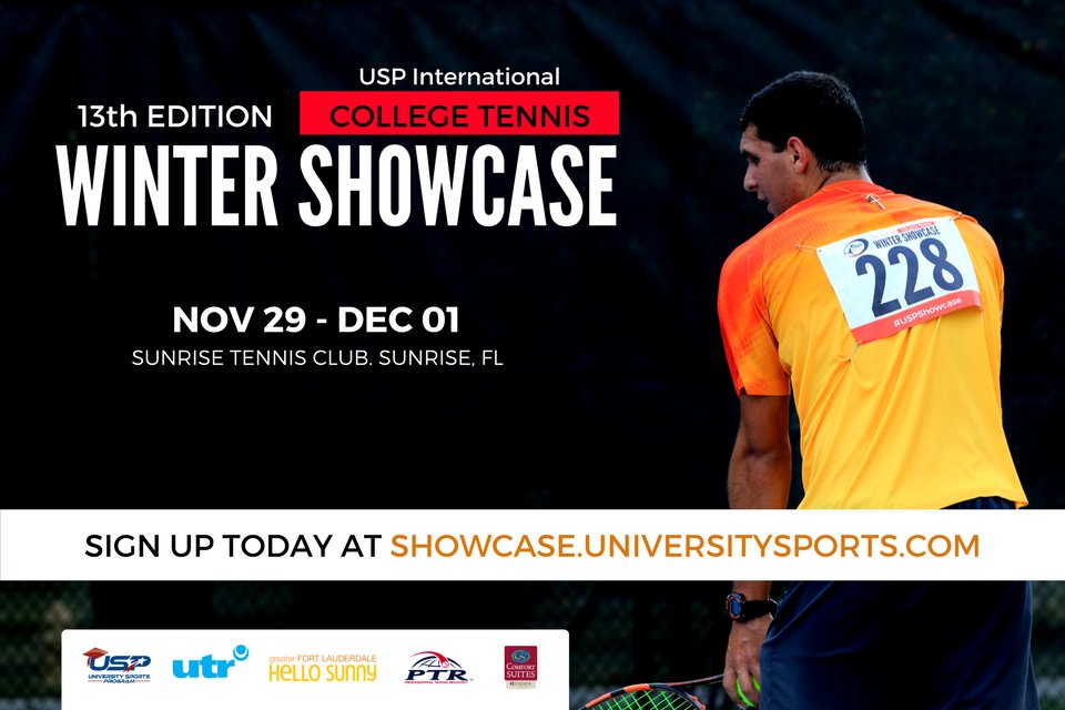 UTR_Sports_'s tweet photo. USP Winter College Tennis Showcase π Each player will get a minimum of 6 matches πΎ
πSunrise Tennis Club
π Nov 29 - Dec 1
https://t.co/tzbH6HgPEZ
#UTRevents https://t.co/MYrNBpcRbv