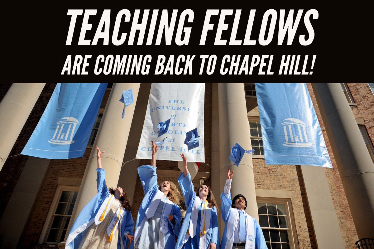#UNC’s School of Education named to take part in new NC Teaching Fellows program! <a href="/NCTF_Program/">NC Teaching Fellows</a> ow.ly/vm4f30gCTzE
