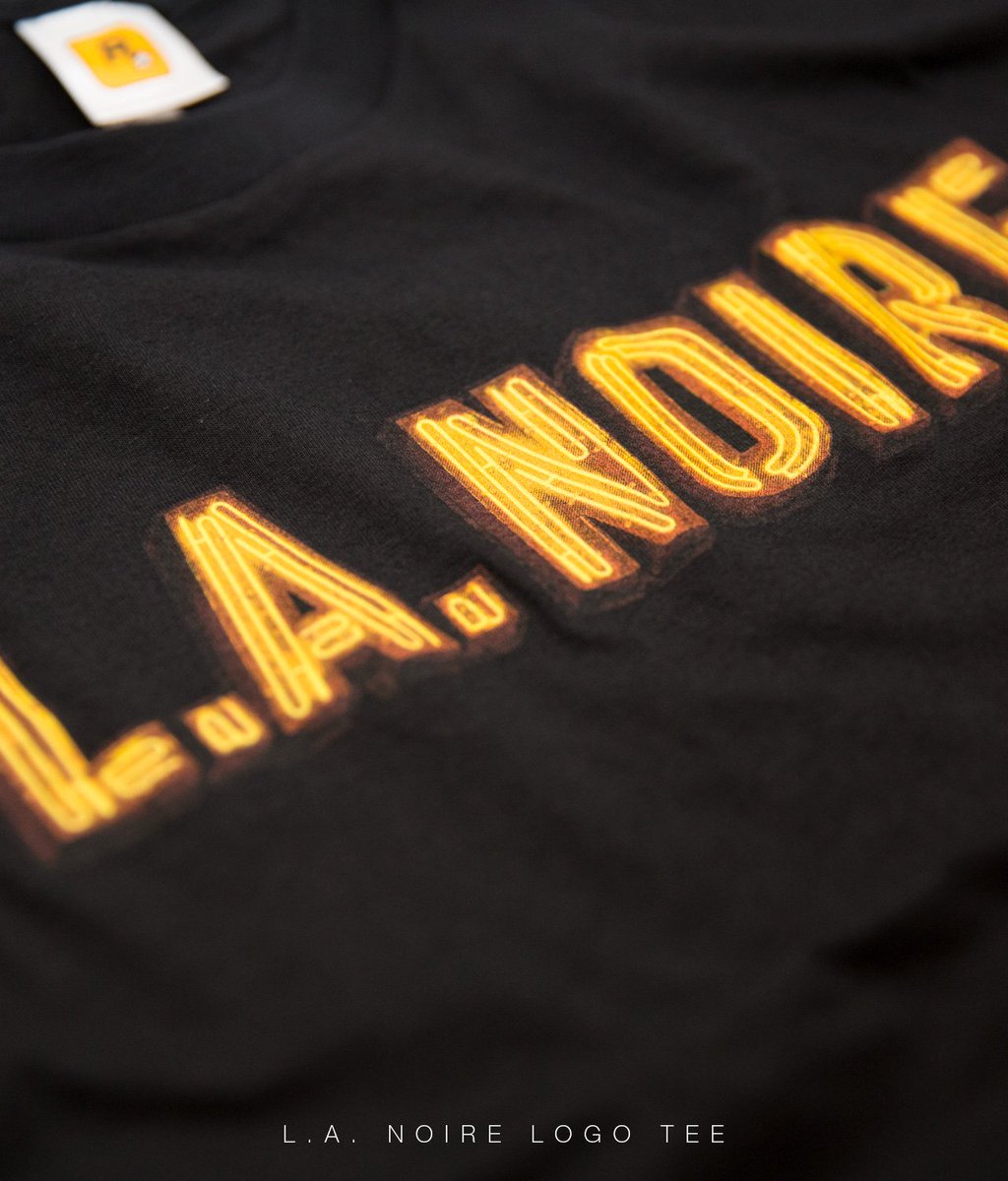 L.A. Noire Collection Tees
Limited stock remaining at the Rockstar Warehouse

Mugshot Tee: rsg.ms/a56d462 
Ransom Letter Tee: rsg.ms/3eb25c0
Fingerprint Tee: rsg.ms/4b779c9
Logo Tee: rsg.ms/2814c6d