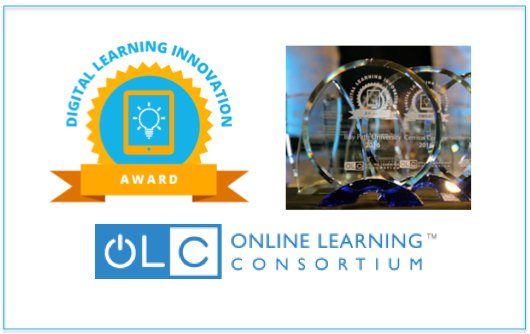 OLCToday's tweet photo. Today at #OLCAccelerate, we're announcing recipients of our 2nd annual #DLIAwards. 3 institutions + 10 faculty led teams win prizes from $10K to $100K for innovative #digitallearning approaches. See all: https://t.co/5gclZkn39q https://t.co/VMIsBCEP9N