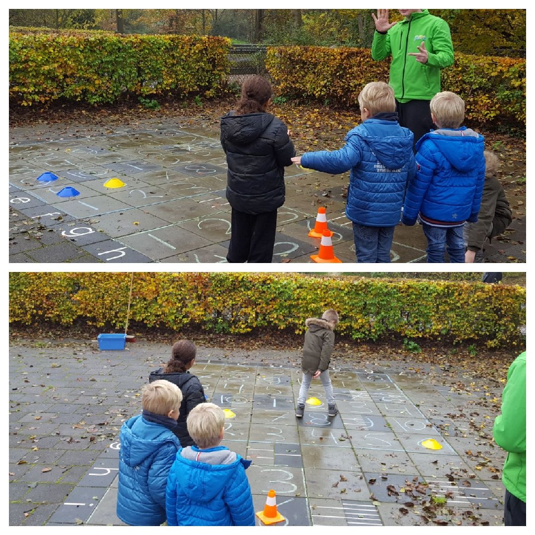 Vandaag hebben de leerlingen van de Ichthus uit de <a href="/Gemeente_Hoorn/">Gemeente Hoorn</a> weer veel geleerd op het rekenplein! @BeweegWijs