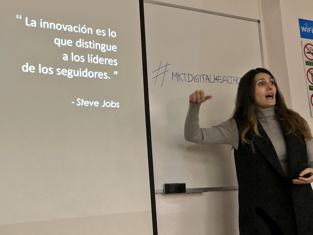 “La innovación es lo que distingue a los líderes de los seguidores”. #SteveJobs By <a href="/aliciamoder/">Alicia Moder</a> aliciamoder  #marketingdigitalhealthcare