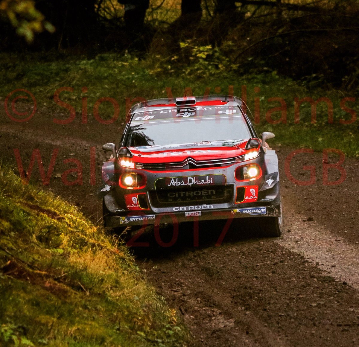 Throwback to exactly 3 weeks ago to the shakedown of <a href="/WalesRallyGB/">OfficialRallyUK</a> A weekend of great action <a href="/krismeeke/">krismeeke.com</a> taking a new line through Clocaenog. 

#throwbackthursday #WRGB #WRC #rally #forestrallying #citroen #C3 #bigcut #onthelimit #anotherlevel
