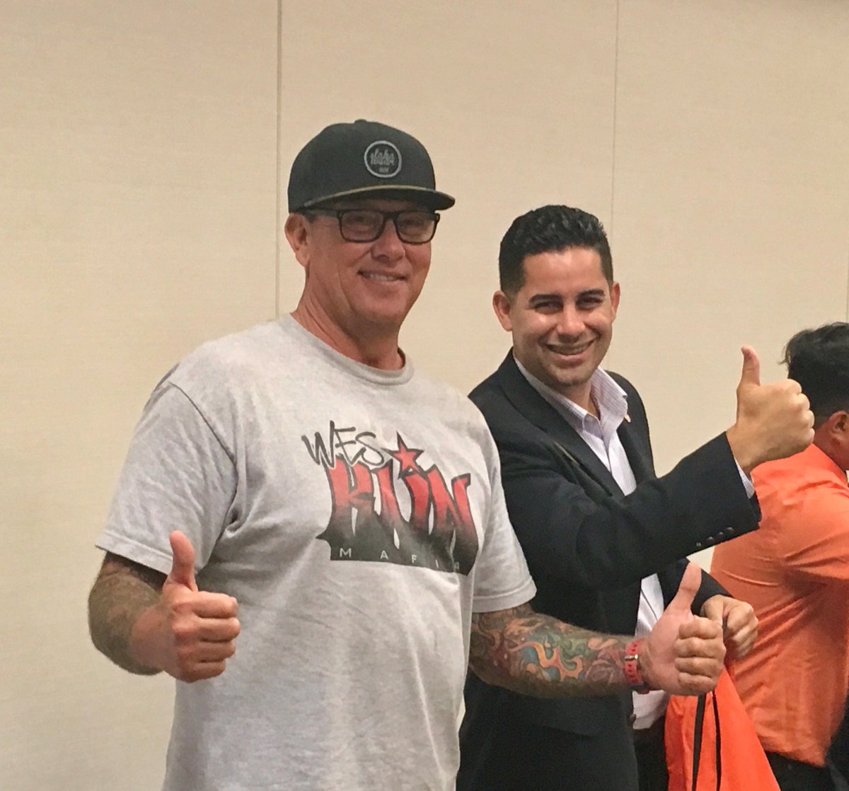 CityGreenacres's tweet photo. Tomorrow night at the Community Ctr @7pm will be epic!  Basketball with Mayor Flores, @WesKainMafia AND @vanillaice !!  Bring a canned good for admission and cheer on the Hot Spot &amp; Cool Zone Kids! @MAKOCheerTeam @PeterPiperPizza @HoffmansChoc  @deshonallen  #DJ Johhny Quest https://t.co/oHzF8P93Dq