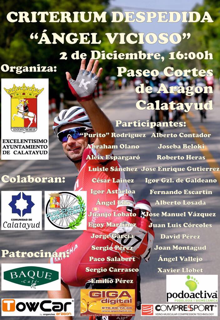 Quiero dar las gracias al <a href="/AytoCalatayud/">Ayto de Calatayud</a> <a href="/paco_salavert/">Francisco Salavert</a> @traid_raquel  <a href="/VilaltaBeatriz/">Beatriz Vilalta</a> <a href="/Jlcorcoles/">Jose Luis Córcoles</a> <a href="/AngelEdoAlsina/">Angel Edo</a> por hacer que esta despedida sea especial.