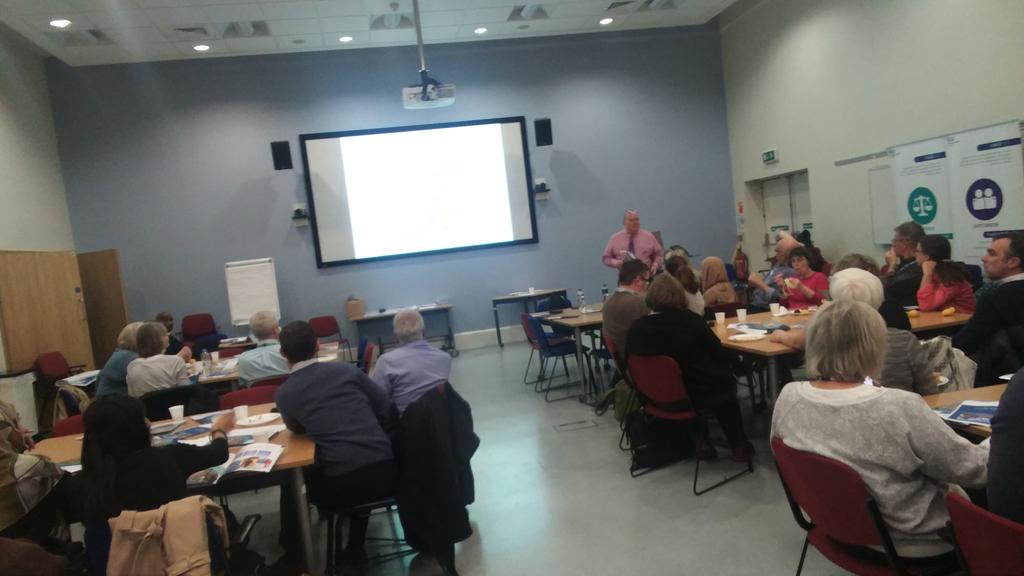 <a href="/phillipjbr/">Phillip Bennett-Richards 💙</a> kicking off the <a href="/THGPCareGroup/">Tower Hamlets GP Care Group</a> AGM 2017