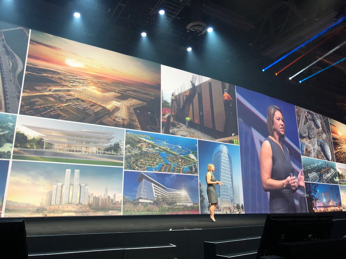 autodesk's tweet photo. The next generation BIM 360 platform. 

One application. 
One common data platform. 
One system of record. 
One BIM 360. @sarahatadsk #AU2017 https://t.co/EENsPiiXK6