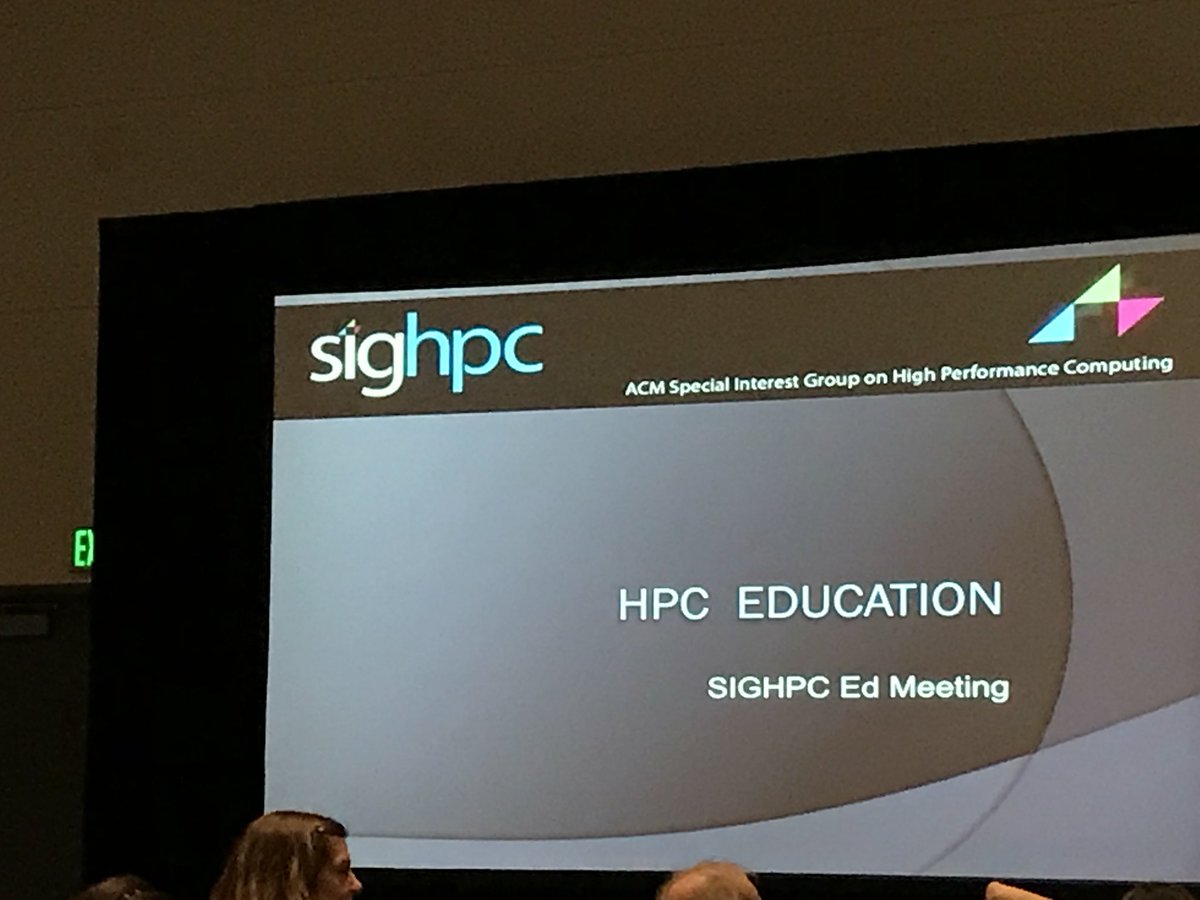 skalwani's tweet image. #sc17 #HPCconnects attending #sighpc BoF on education- I do wish to volunteer and help immensely but would like to get connected!