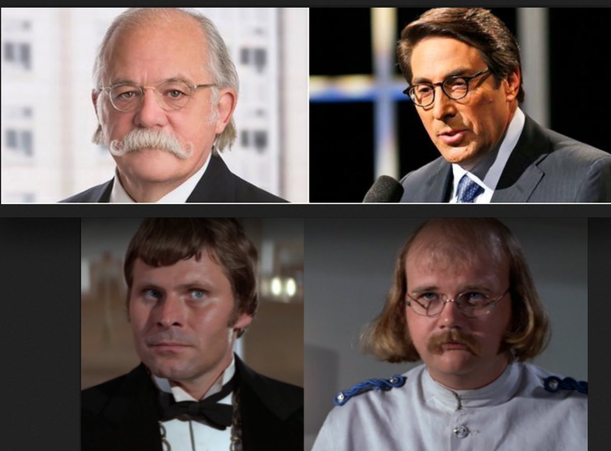 Trump's personal lawyers Jay Sekulow and Ty Cobb are Mr. Wint and Mr. Kidd.