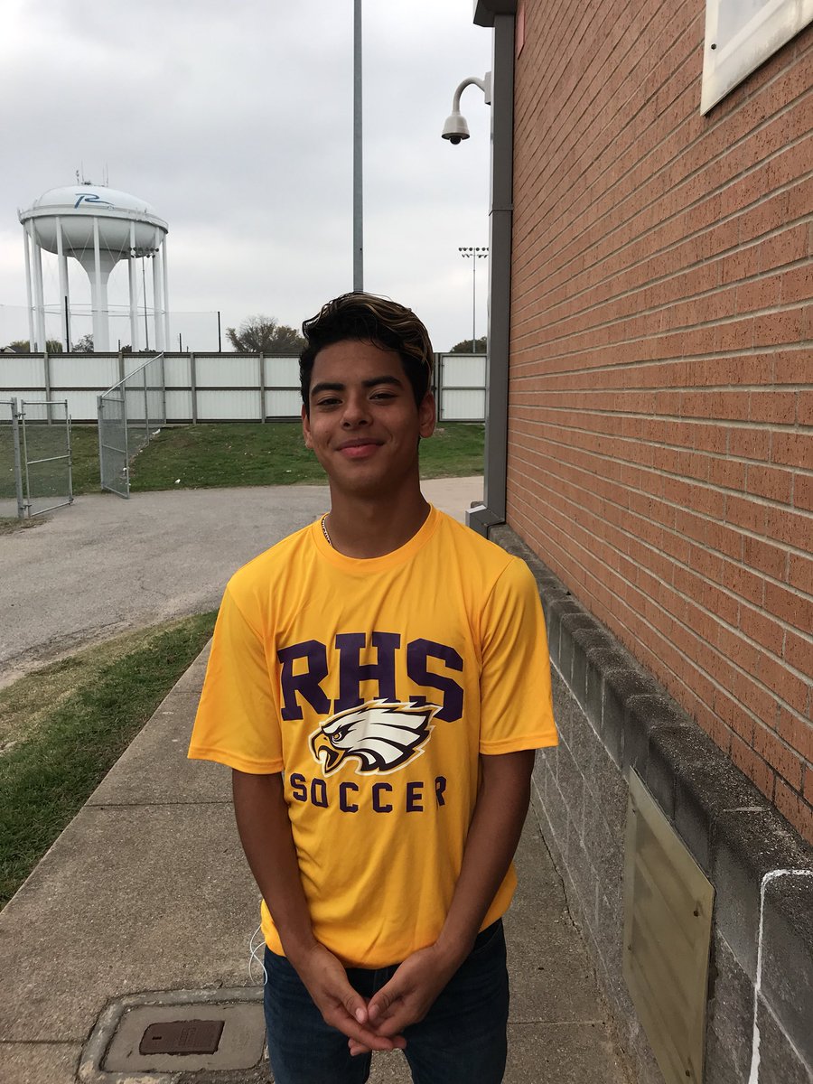 EagleSoccerRHS's tweet photo. RHS boys soccer player of the week. Josh works hard everyday and stands for what it means to be an RHS soccer player. https://t.co/MBeyISaezE