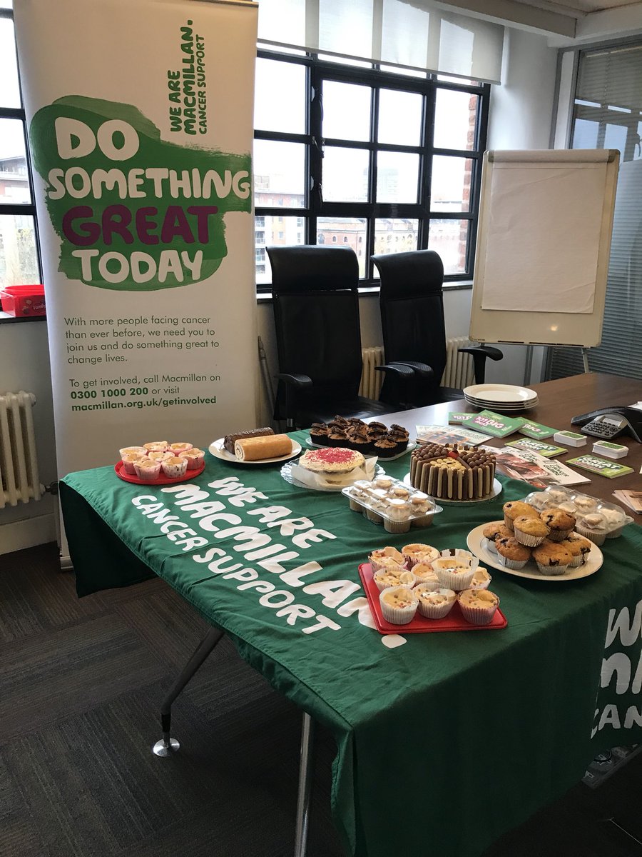 caradeeks49's tweet photo. @MaceGroup Day4 spent the morning with Mandy from @macmillancancer who helped us with our judging for our MaceBakeOff #MaceWellbeing https://t.co/Sl82gzY448