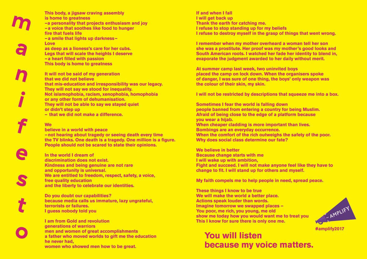 Andrea Tuijten On Twitter Amplifiers Making Their Voices - 