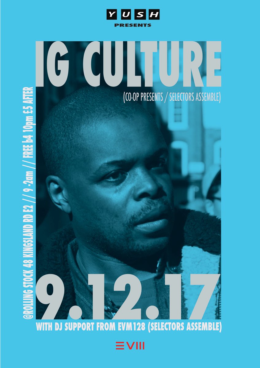 Dec 9th !! <a href="/rollingstockLDN/">Rolling Stock London</a> One for the diary London !