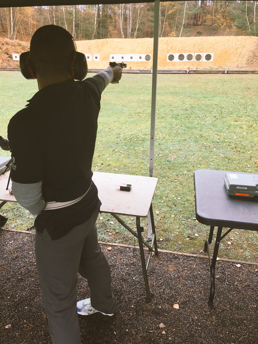 16RegtRA's tweet photo. #Tokyo2020 hopeful, Sgt Sam Gowin, training this week with Army Shooting Team and #Troops2Target. @ArmySportsLTRY @BFBS_Sport https://t.co/cGjtiKPY3v