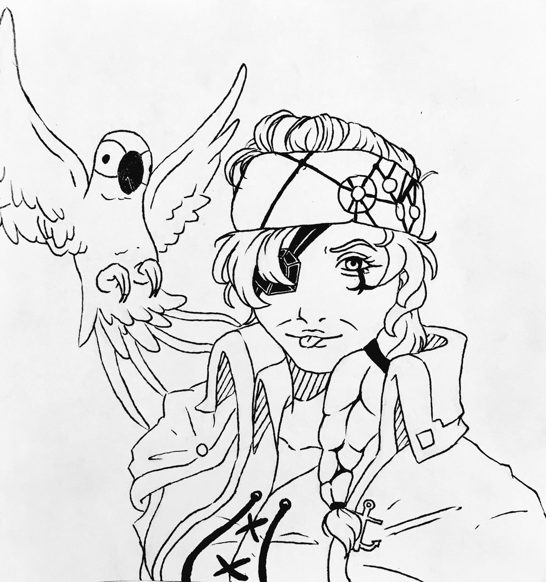 Beak_able's tweet photo. Thanks to @FloYd2772, I now have this great picture! Thanks for the art! https://t.co/Ccmb7vZt2v