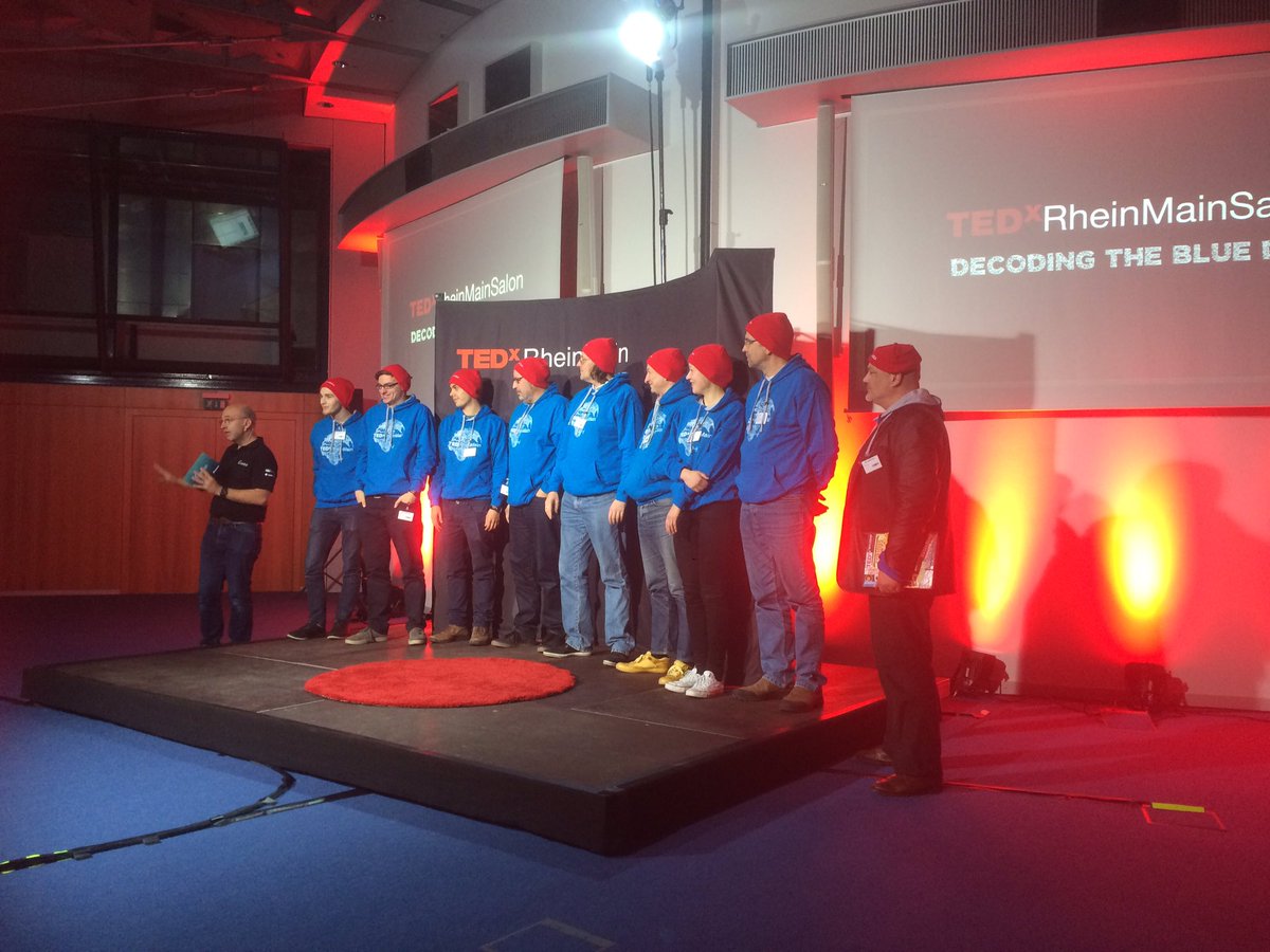 PaulCounet's tweet photo. The work force behind #thebluedot @eumetsat #tedxrm @CopernicusEU ... thanks to you ... https://t.co/CCFCoytmyT