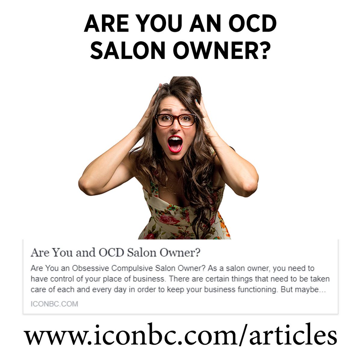 IconSalonSystem's tweet photo. Have no fear, we all have these tendencies. But, here's some warning signs and remedies to help... https://t.co/GluMEVrBhG https://t.co/5ssWahQdpY