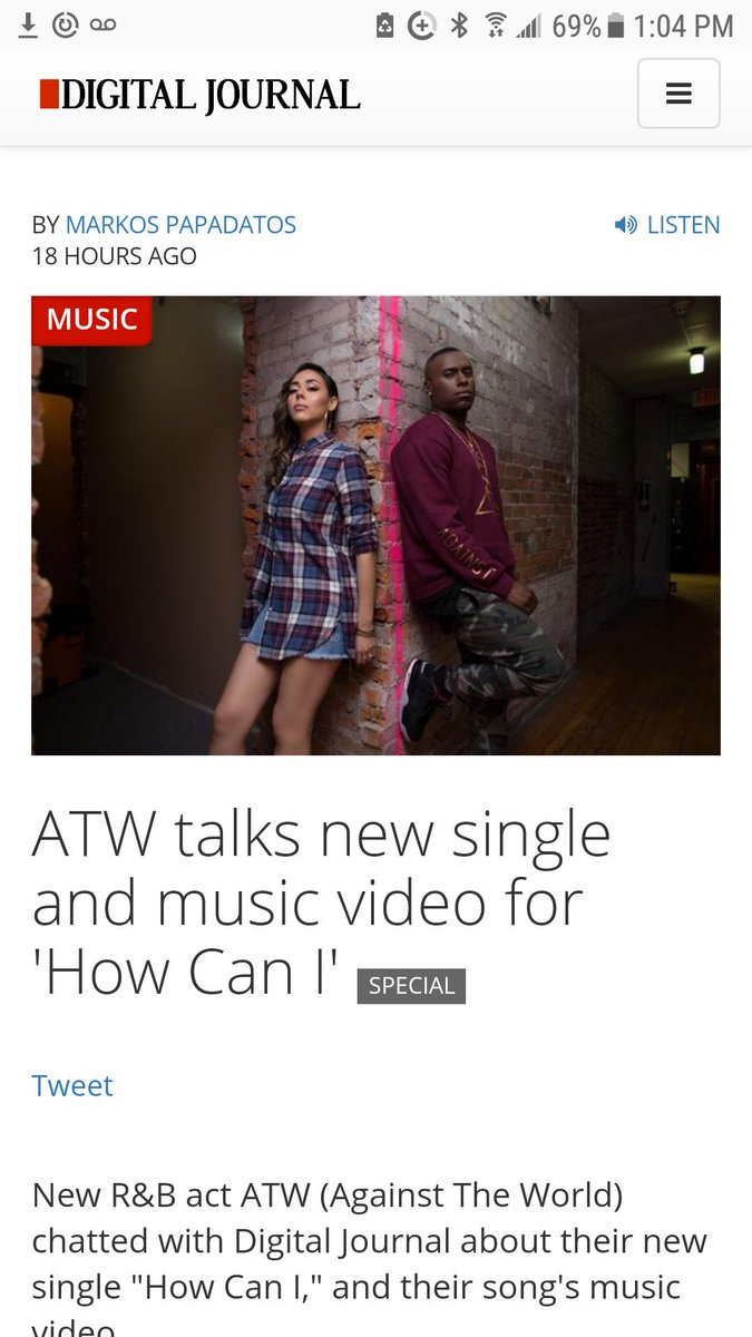 Hey everyone check out our interview with Digital Journal.

digitaljournal.com/entertainment/…