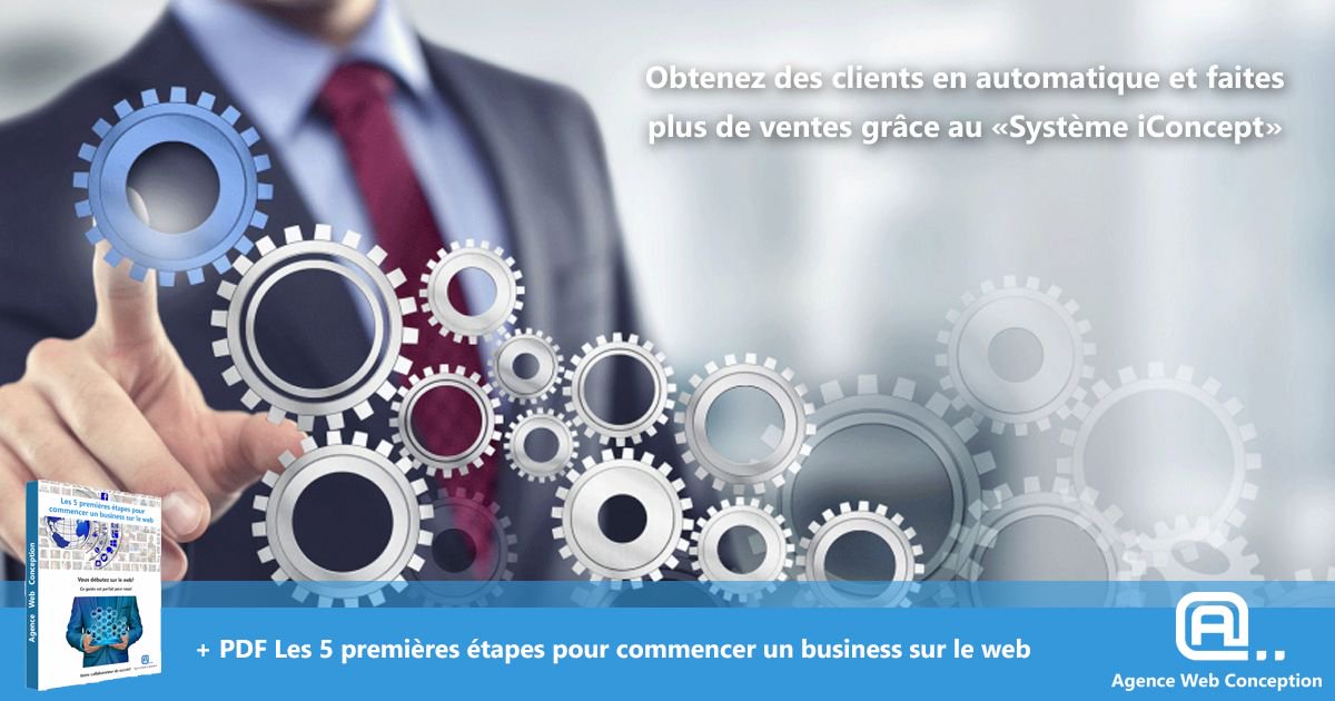 AgenceWeb_AWC's tweet image. Vous désirez obtenir des clients en automatique et faire plus de vente?

Découvrez le «Système iConcept»!

buff.ly/2z7ZIld

#ClientAutomatique #PlusDeVente #AgenceWebConception