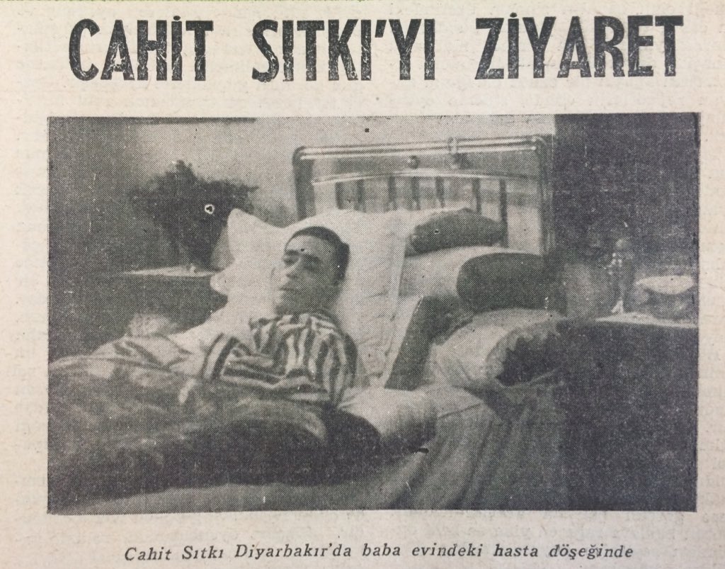 Tekin Deniz on Twitter: "Tarık Buğra yazmış "Cahit Sıtkı Tarancı,ağır hasta imiş"… "