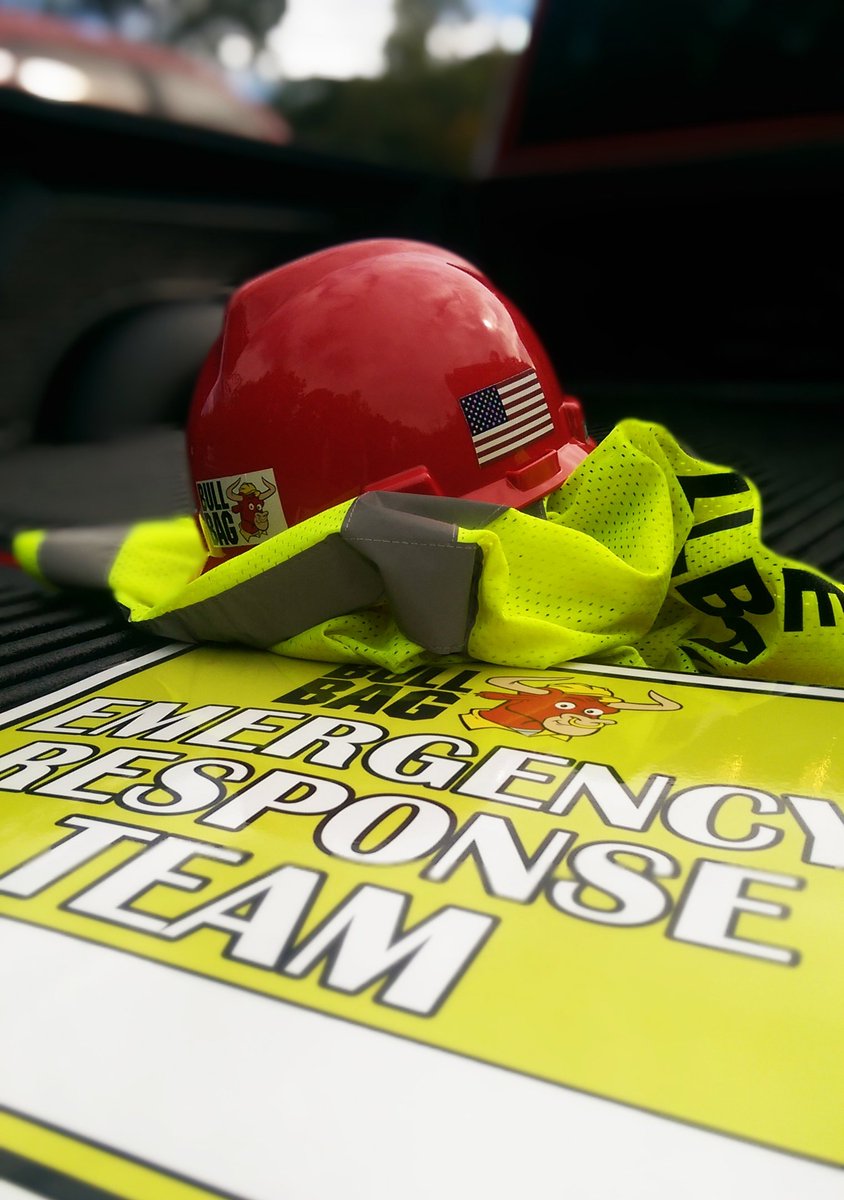 thebullbag's tweet photo. Your emergency response team.  Learn more about The BullBag at https://t.co/YBlcpDPwf9 #dumpsterbag #reusable #dumpster #bullbag https://t.co/jLk25RIkEK