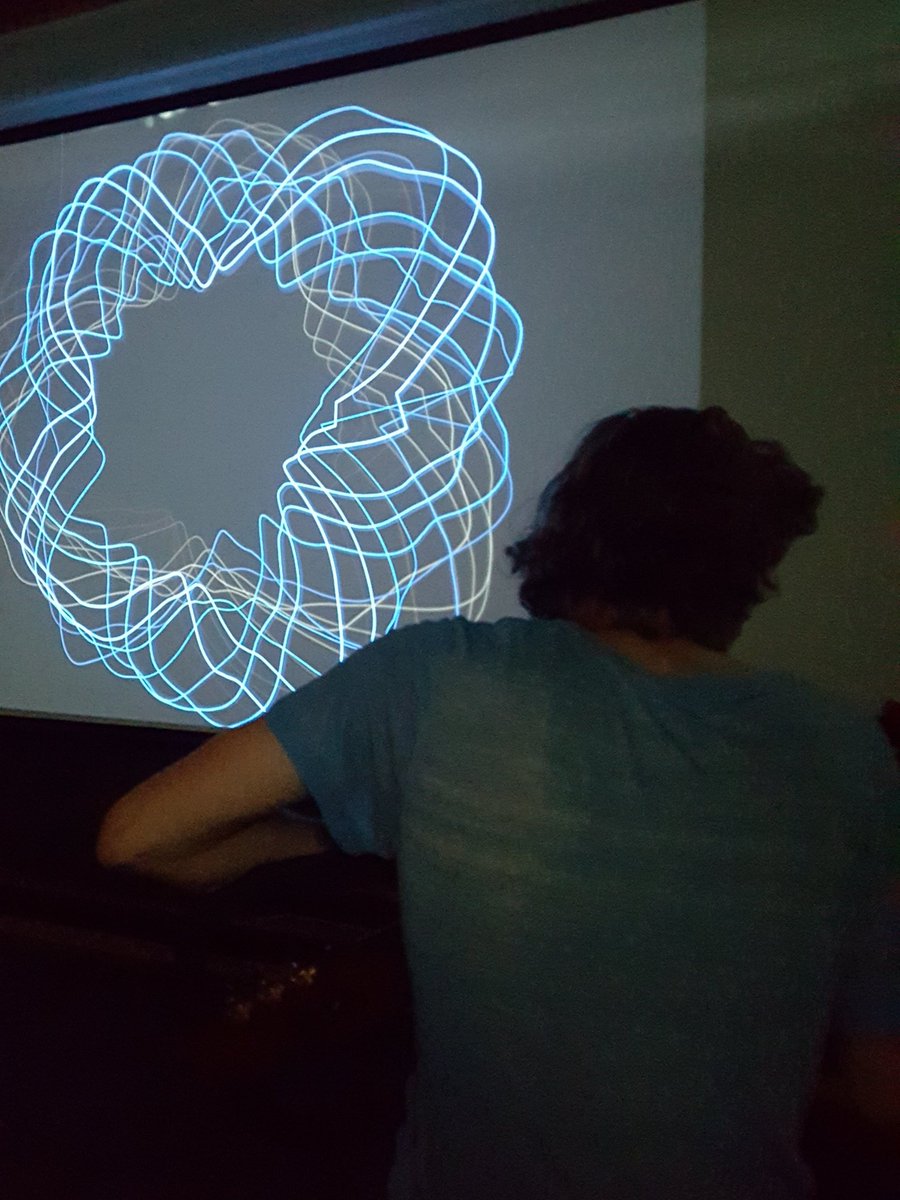 Franciska_St's tweet photo. My brother playing guitar in #StudioSonder #Exp17 #coca4 https://t.co/sHqaBNIZ2t