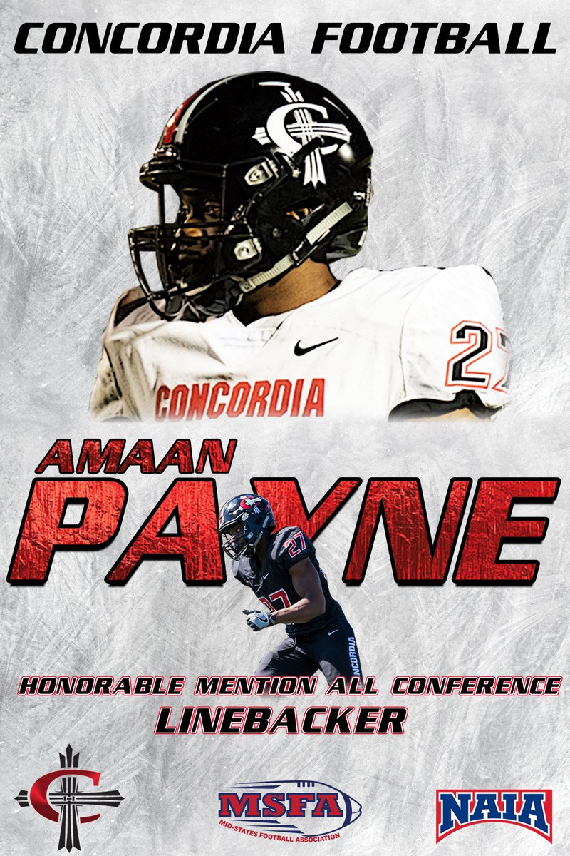 CUAA_Football's tweet photo. Congratulations to Amaan Payne on his All-Conference selection! https://t.co/Zrpua971Un