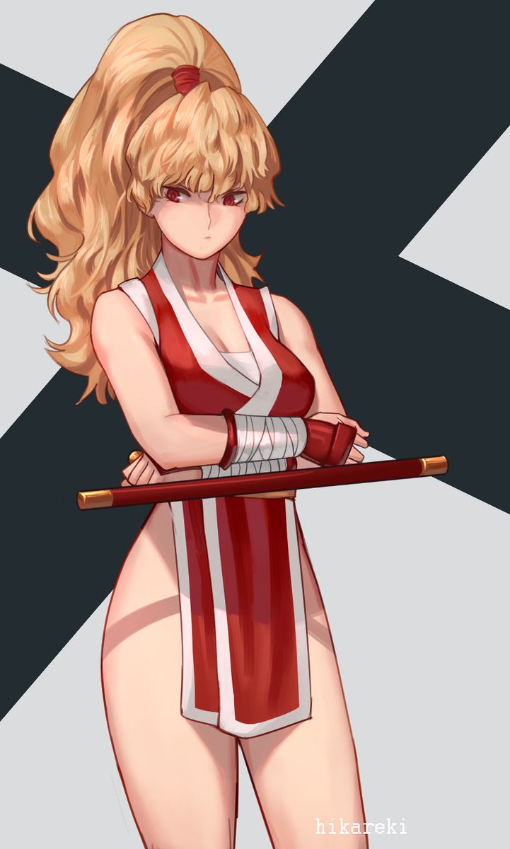 Hikareki On Twitter Commissioned Work Maki From Final Fight Streetfighter F...