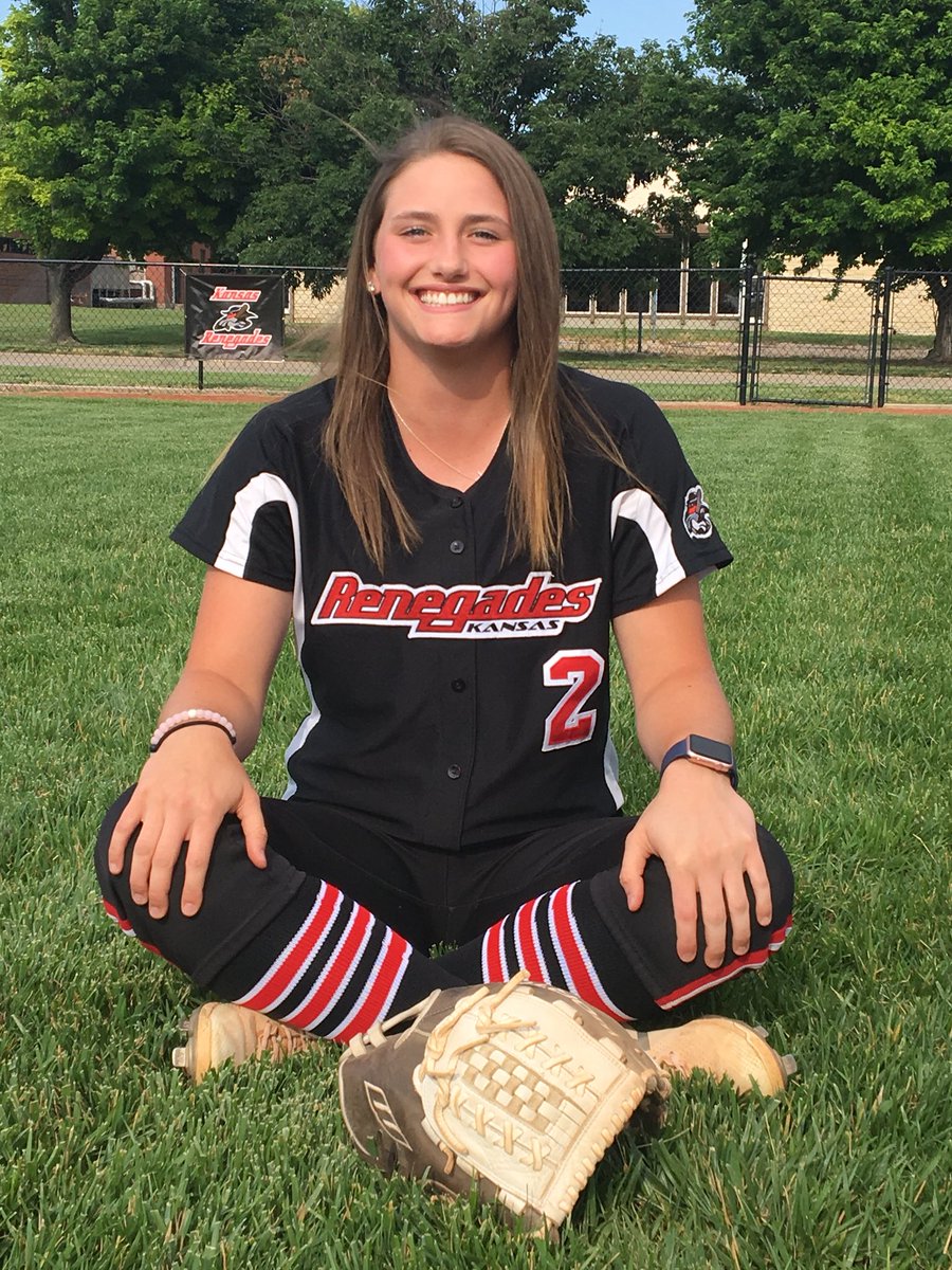 KSRenegadesSB's tweet photo. Congratulations to KS Renegade Ally Vonfeldt for her verbal commitment to UMKC! So proud of your work! We ❤️ you! @UMKCSB https://t.co/oxdCRek3FW