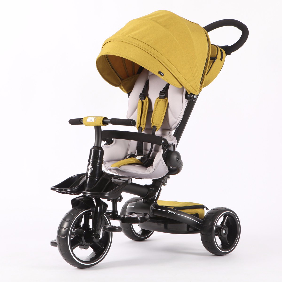 Qplay T600 Little Baby multiple function troller tricycle + Diaper bag GIFT!
amazon.com/dp/B0777K7YY9