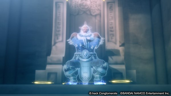 cc2information's tweet photo. (#dothack89-81)Rumor has it that there is a rather cute illustration on the back of Kestrel guild master Gabi's throne... We hear you can only see it during a certain special event! Have you seen it? Let us know what you thought!😜#dothack https://t.co/kzGhtqXAJs
