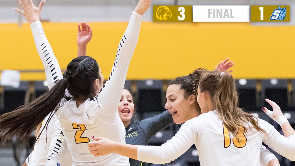 Cal State LA Athletics (@lagoldeneagles) on Twitter photo Golden Eagles stun <a href="/SonomaSeawolves/">Sonoma State Seawolves</a> π
<a href="/CalStateLAVB/">Cal State LA Volleyball</a> takes down the North Divisionβs No. 1 seed to advance to the semifinals of the <a href="/goccaa/">CCAA</a> Championship Tournament!
#BeatNoma | #WeAreLA Golden Eagles stun <a href="/SonomaSeawolves/">Sonoma State Seawolves</a> π
<a href="/CalStateLAVB/">Cal State LA Volleyball</a> takes down the North Divisionβs No. 1 seed to advance to the semifinals of the <a href="/goccaa/">CCAA</a> Championship Tournament!
#BeatNoma | #WeAreLA