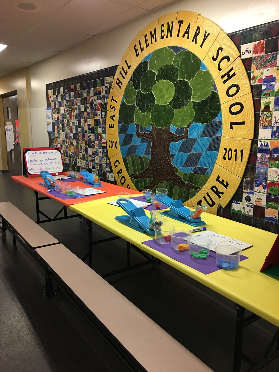 AdminAlvarez's tweet photo. Math carnival night at East Hill, waiting for the kids to start showing up. #CWUEDAD583 https://t.co/wdJfUu3K1b
