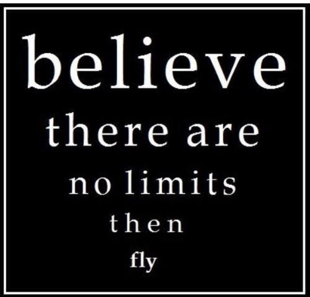 weezee1968's tweet photo. Often we limit ourselves to what we think we can do or should do. 
Don't limit yourself, always remember - there is no limit, you can go in any direction and as far as your mind let's you .. 🍁🍂
What you believe, you can achieve 🙌🏻

#believe #fly https://t.co/8VWGI8hJ35
