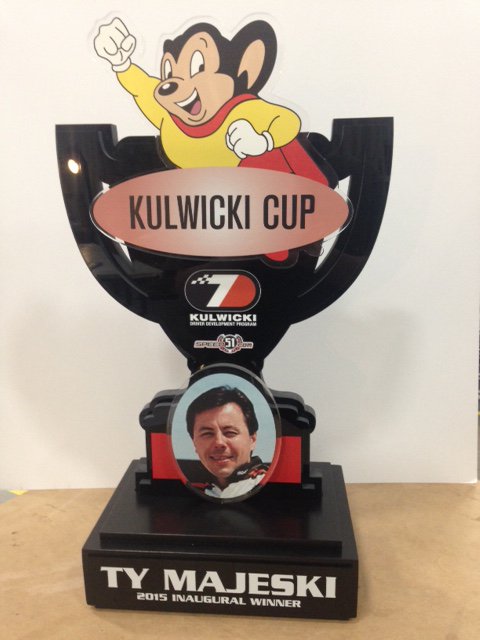 The @KulwickiDDP team completing final edit of release announcing the next driver to receive this prestigious trophy & big check that goes with it. KDDP official media partner @speed51dotcom will break the news at 9 a.m. ET tomorrow. #Racing4Alan